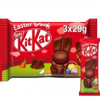 KitKat Easter Break Mini-Osterhasen 3er 87g MHD:30.12.24