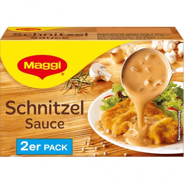 Maggi Sauce Schnitzelsauce 2er Pack für 500ml MHD:30.5.23