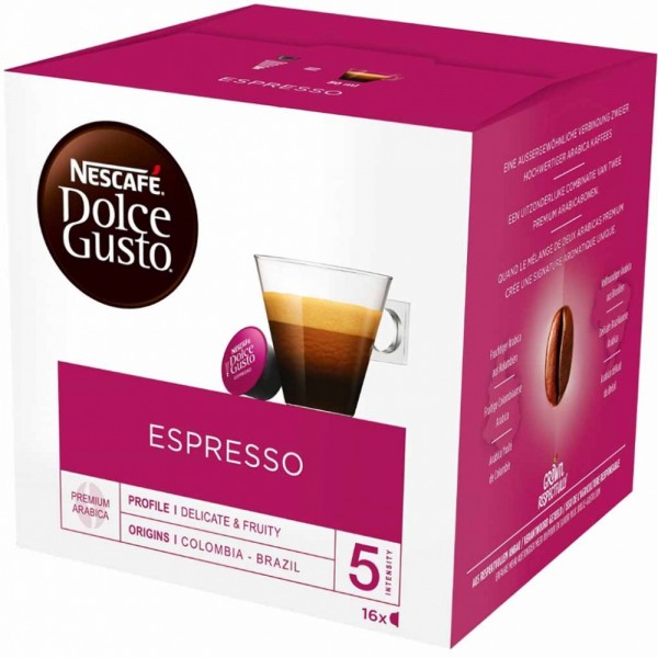 Nescafe Dolce Gusto Kapseln Espresso 16 Tassen 88g MHD:31.3.24