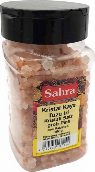 Sahra Kristal Salz pink grob 350g MHD:30.6.25