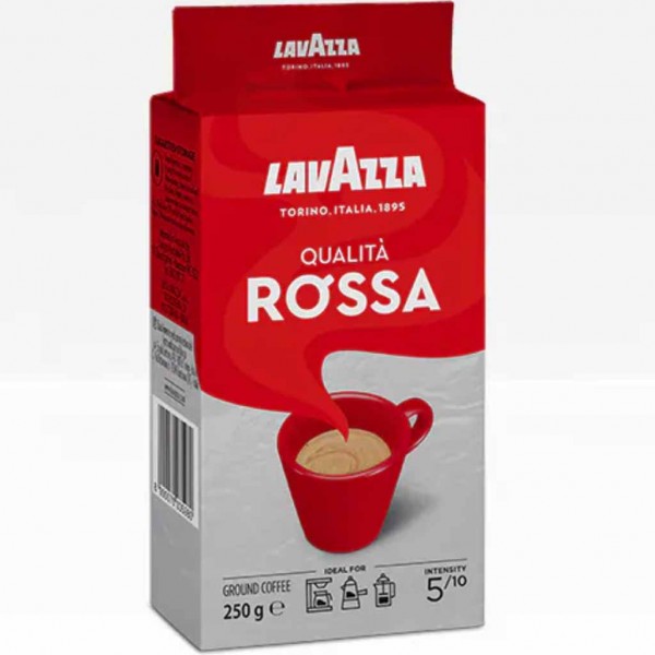 Lavazza Qualita Rossa gemahlen 250g MHD:20.2.24