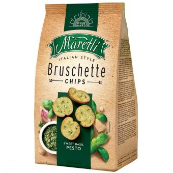 Maretti Bruschette Chips Sweet Basil Pesto 150g MHD:5.1.25