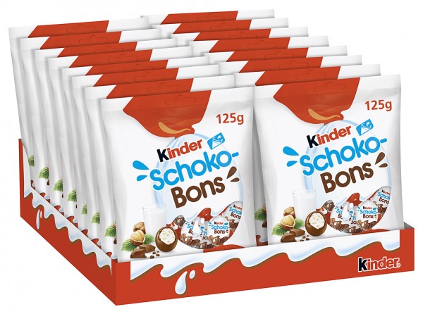 Kinder Schoko Bons 16x 125g = 2000g MHD:28.8.24