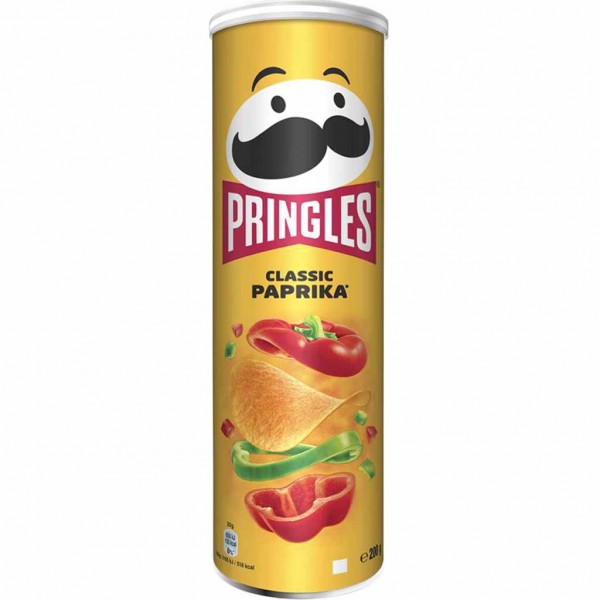 Pringles Classic Paprika 185g MHD:29.4.25
