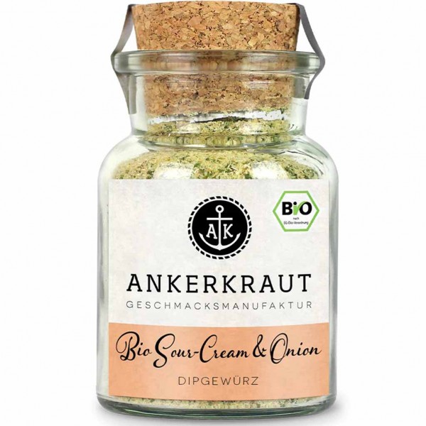 Ankerkraut BIO Sour Cream &amp; Onion 70g MHD:2.6.26