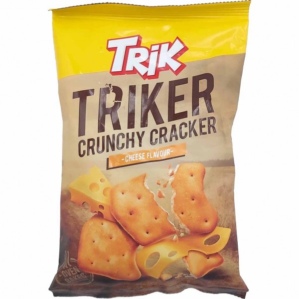Trik Triker Crunchy Cheese Cracker mit Käsegeschmack 90g