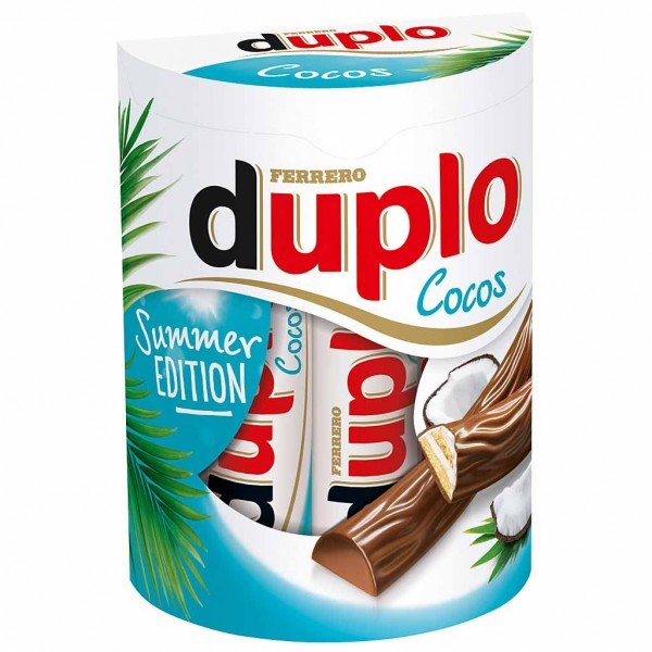 Duplo Cocos Summer Edition 10x18,2g=182g MHD:21.10.24