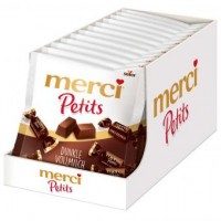 Merci Petits Dunkle Vollmilch 125g MHD:1.10.23