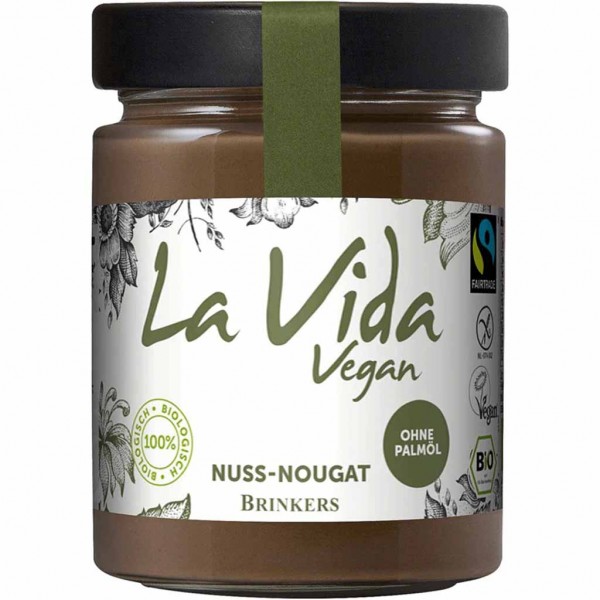 Brinkers La Vida Vegan Nuss-Nougat-Creme Bio 270g MHD:30.4.25