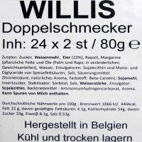 Willis Doppelschmecker Waffel 80g