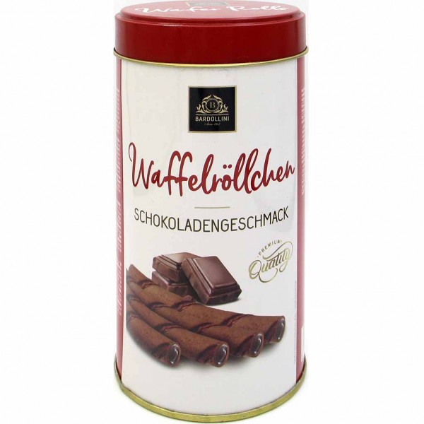 Bardollini Waffelröllchen Schokolade 85g MHD:24.5.23