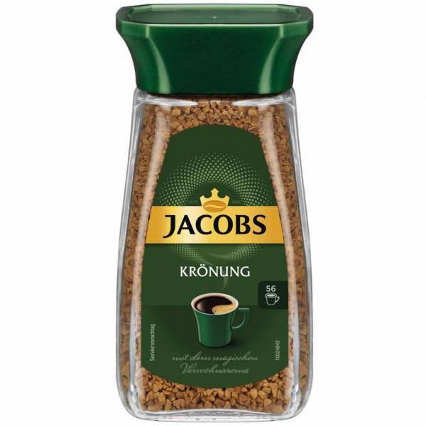 Jacobs löslicher Kaffee Krönung 100g MHD:30.10.24