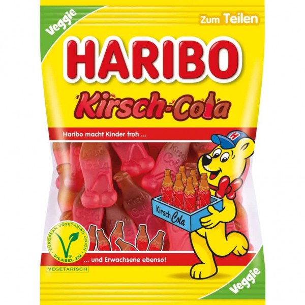 Haribo Kirsch-Cola 175g MHD:30.3.24