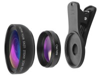 Smartphone-Objektiv 2in1 0,45x 12,5x Makro-Clip-on-Kamera