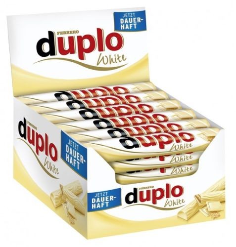 Ferrero Duplo White Schokoriegel 40x 18,2g=728g MHD:29.8.23