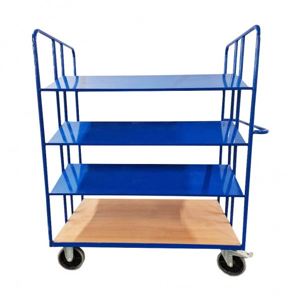 Rollcart Kommissionierwagen 16-4420 blau 135,0 x 80,0 x 174,0 cm Gebraucht