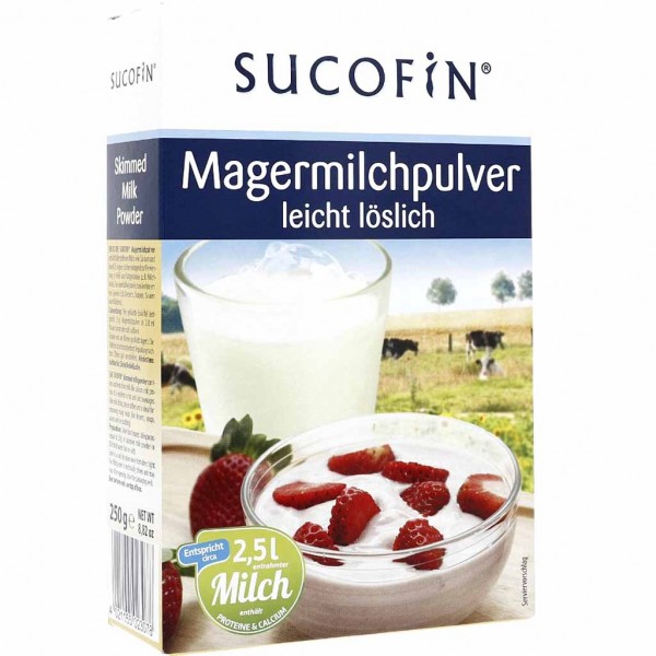 Sucofin Magermilchpulver 250g MHD:21.1.24
