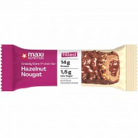 MaxiNutrition Proteinriegel Creamy Core Bar Hazelnut Nougat 12x45g=540g MHD:30.9.23
