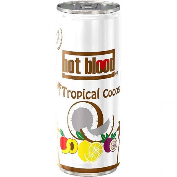 hot blood Lemonade Tropical Cocos 330ml