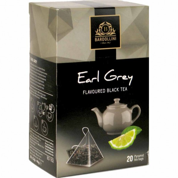 Bardollini Earl Grey Tee mit Bergamotte-Aroma 20 Beutel MHD:30.6.24