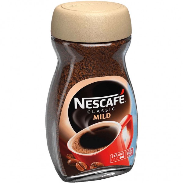 Nescafe Classic Mild 200g Glas Instant Kaffee MHD:30.11.24