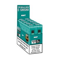 TobaliQ E-Shisha 600Puffs – 20mg Nikotin 10er Pack Mint