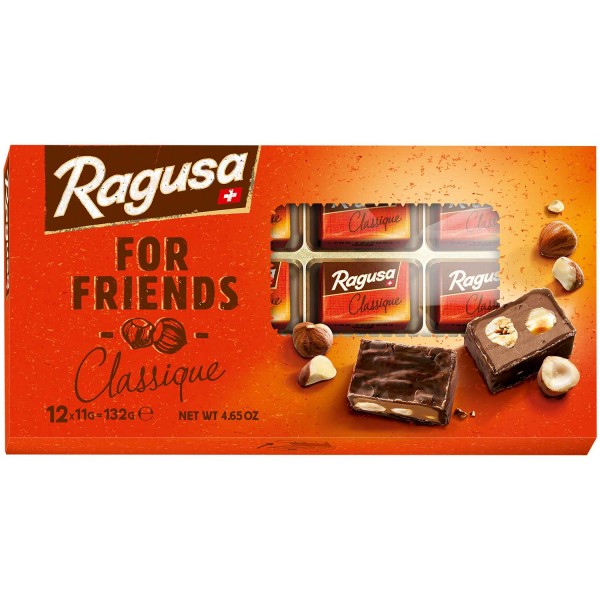 Ragusa For Friends Classique 12er 132g Schweizer Premium Schokolade MHD:31.12.23