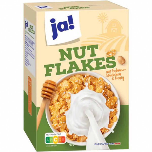 ja! Nut Flakes 750g MHD:28.2.25