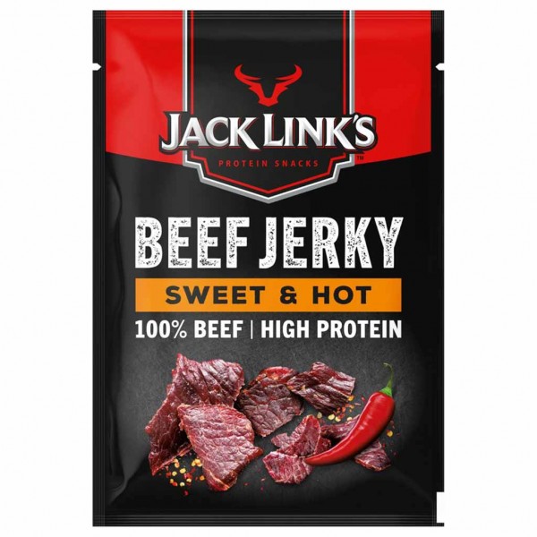 Jack Links Beef Jerky Sweet & Hot 60g EAN 4251097420066