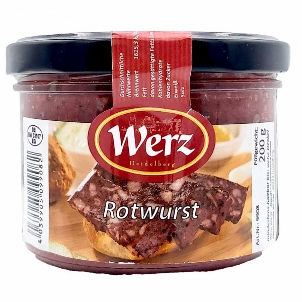 Omas Schlemmertopf Blutwurst/Rotwurst 200g Glas