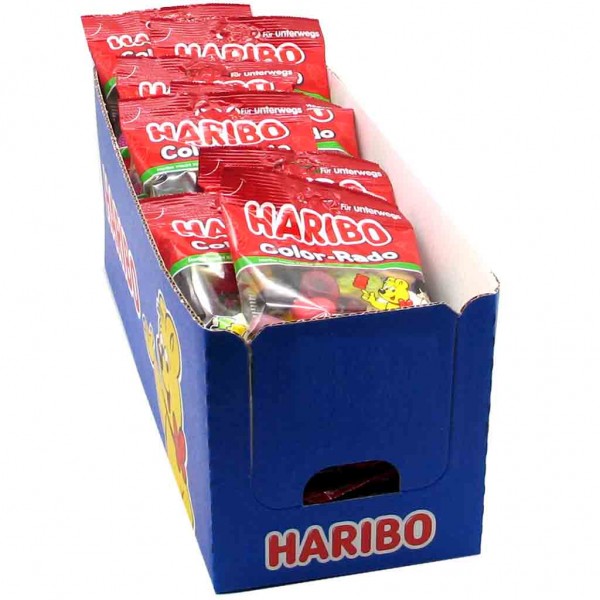 24x Haribo Color-Rado á 100g=2,4kg MHD:28.2.25
