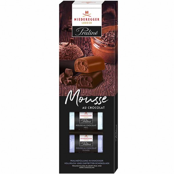 Niederegger Praline Mousse au Chocolat 100g MHD:9.7.24