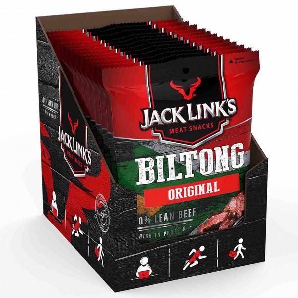 Jack Links Biltong Original 12x25g=300g MHD:29.4.24