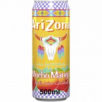 AriZona Mucho Mango Fruit Juice Cocktail DOSE 12x500ml=6L MHD:30.3.23