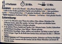 Tipiak Couscous auf orientalische Art Körnig & Locker 510g MHD:1.8.25