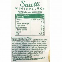 Sarotti Winterglück Pralinenmischung ohne Alkohol 150g MHD:30.4.23