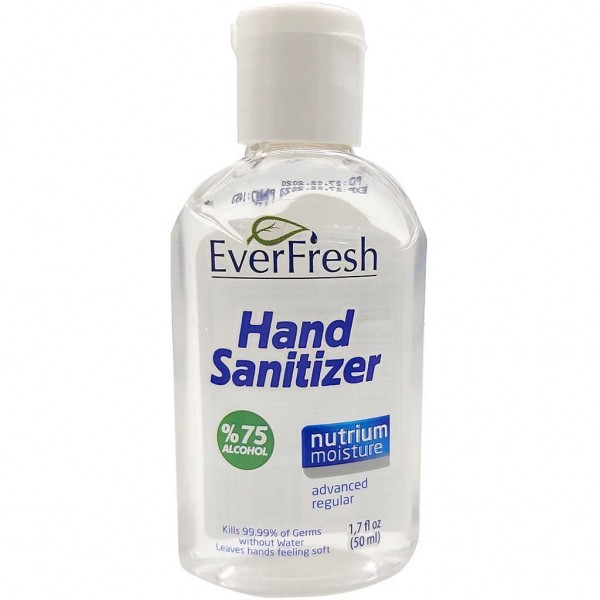 Ever Fresh - Hand Sanitizer, Handdesinfektionsmittel 75% Alkohol 50ml