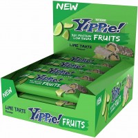 12x Yippie! Protein Riegel Fruits Lime Tarte á 45g=540g MHD:30.9.23