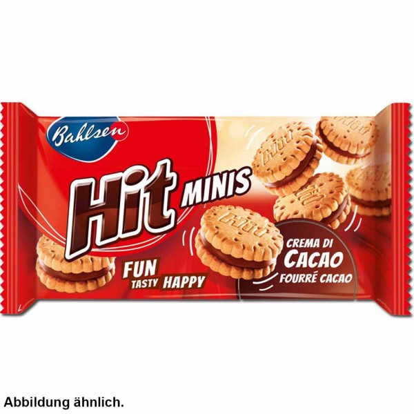 Bahlsen Hit Minis Doppelkekse Kakao 130g MHD:1.8.24
