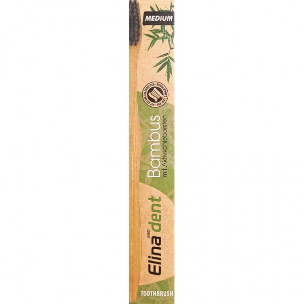 Elina Dent Zahnbürste aus Bambus Medium