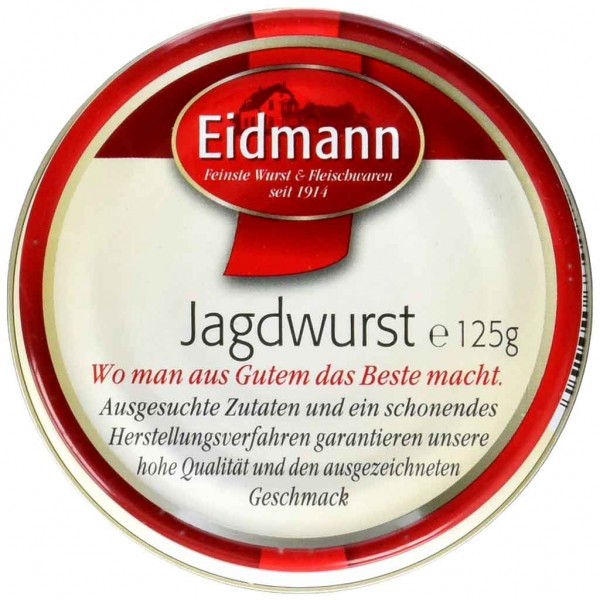 Eidmann Jagdwurst 125g MHD:28.9.24