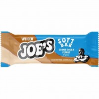 12x Weider Joes Soft Bar Cookie Dough Peanut Eiweißriegel á 50=600g MHD:6.6.24