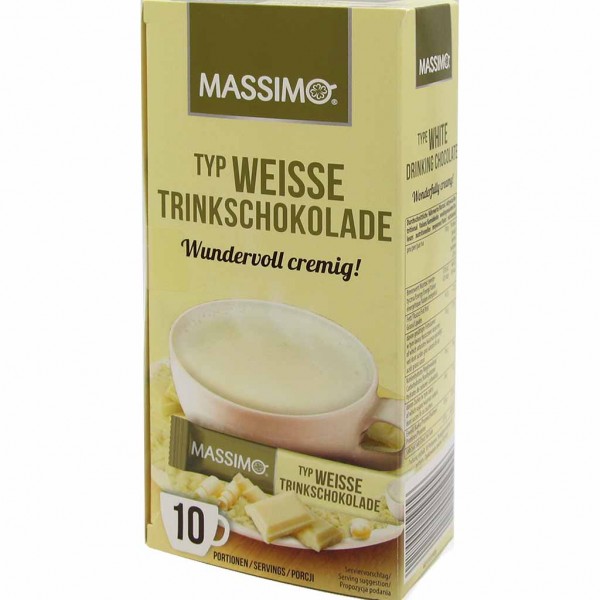 MASSIMO Weisse Trinkschokolade 10er 250g MHD:30.6.24