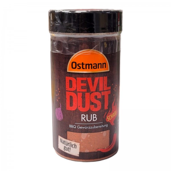 Ostmann Devil Dust BBQ Gewürzzubereitung 140g MHD:28.2.26