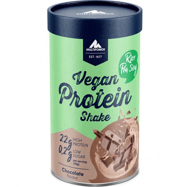 Multipower Vegan Protein Shake Chocolate 420g EAN 4006643010952