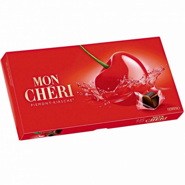 Ferrero Mon Chéri mit der Piemont-Kirsche 15er 157g MHD:9.6.24