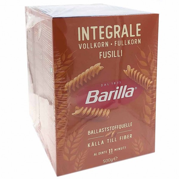 Barilla Integrale Fusilli Vollkorn 3x500g