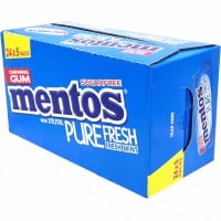 Mentos Kaugummi Chewing Mentos Kaugummi Chewing Gum Sugerfree Pure fresh Mint 5er Pack 66g, 8003440924204