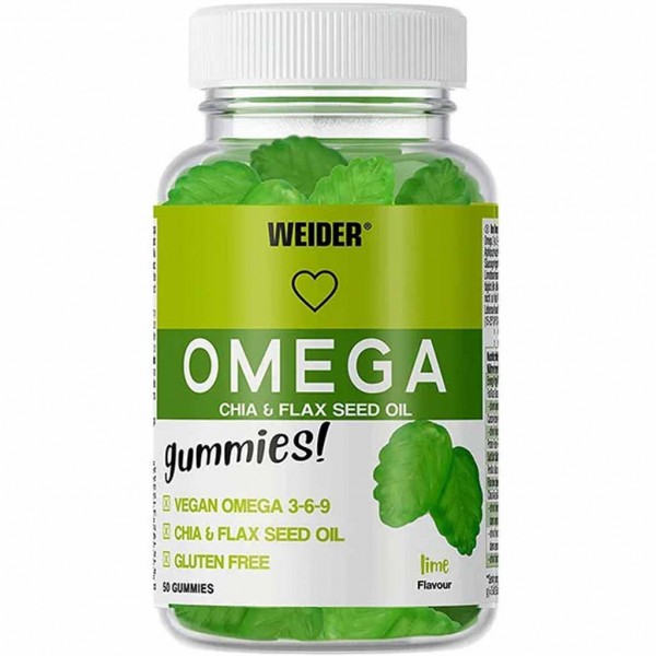 Weider Omega Gummies 200g MHD:30.7.23