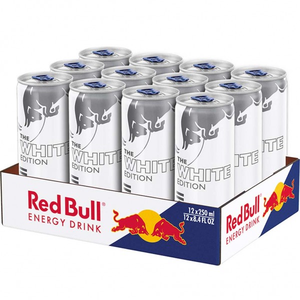 Red Bull The white Edition Kokos-Blaubeere 12x250ml=3L MHD:7.7.23
